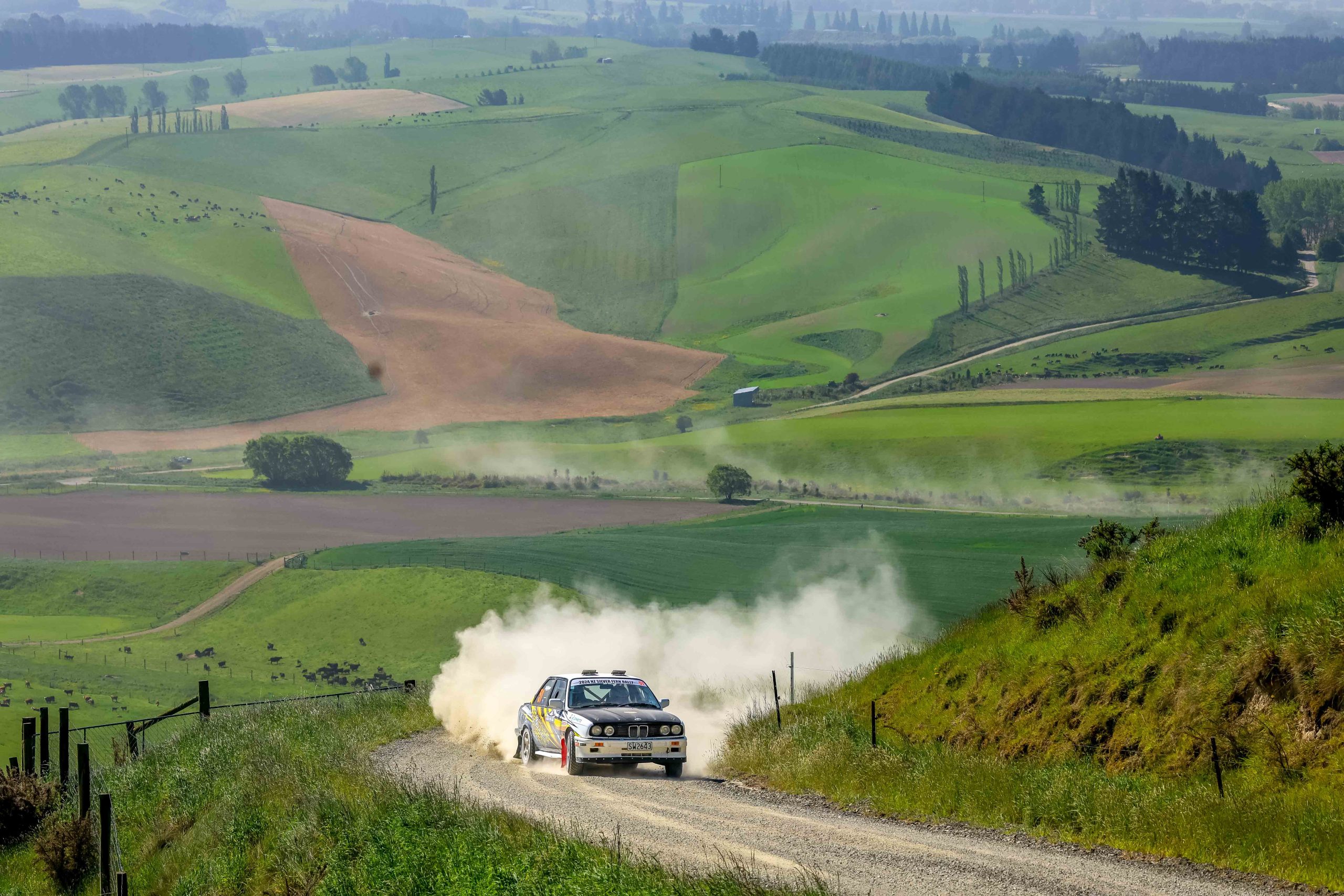 Crews and cars preparing for another big day
